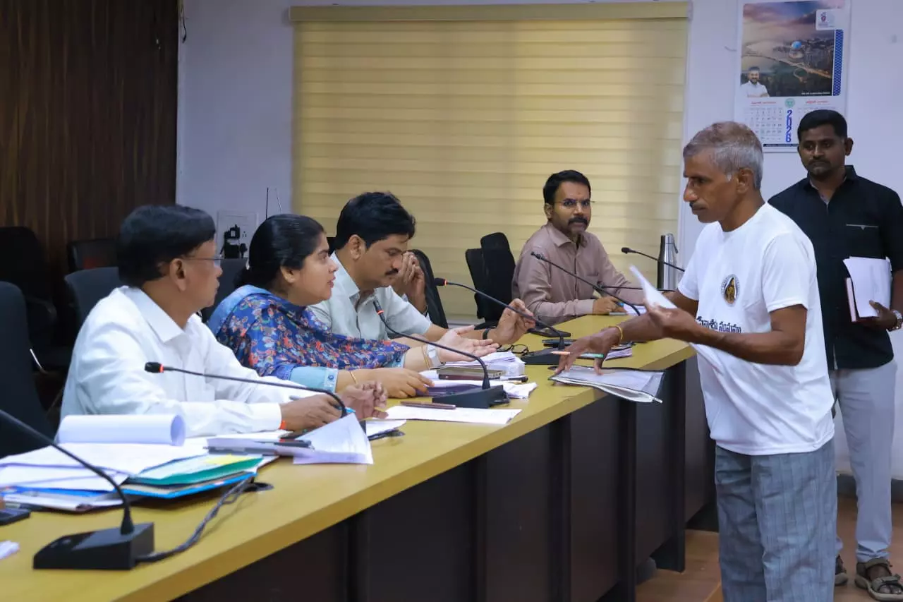 Petitioner Attempts Self-Immolation At Prajavani Petitioner Attempts Self-Immolation At Prajavani