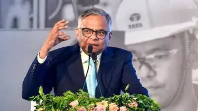 India’s Economy Robust and Stable, Long-Term Growth Hinges on Energy and Manufacturing: Tata Sons Chief India’s Economy Robust and Stable, Long-Term Growth Hinges on Energy and Manufacturing: Tata Sons Chief