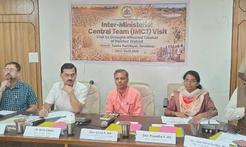 Inter-Ministerial Central Team Visits Raichur, Hears Farmers’ Concerns