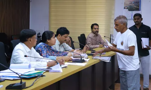 Petitioner Attempts Self-Immolation At Prajavani Petitioner Attempts Self-Immolation At Prajavani