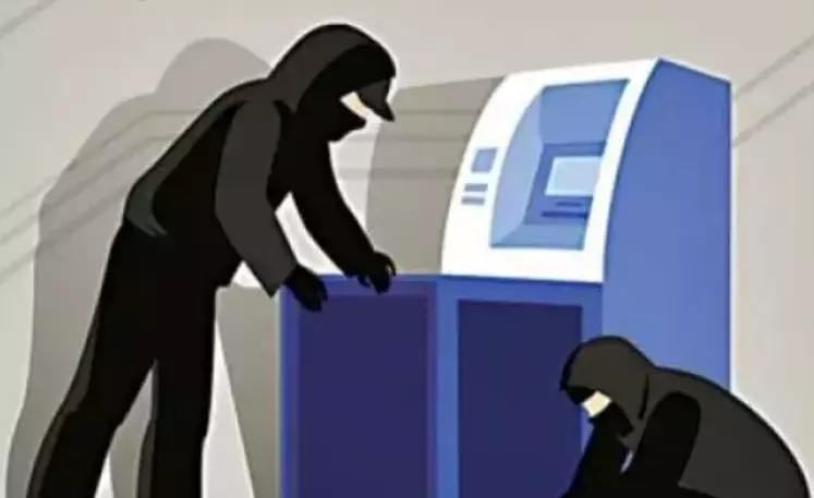 Shamshabad ATM Robbery: Burglars Use Gas Cutters to Steal Rs 30 Lakh Shamshabad ATM Robbery: Burglars Use Gas Cutters to Steal Rs 30 Lakh