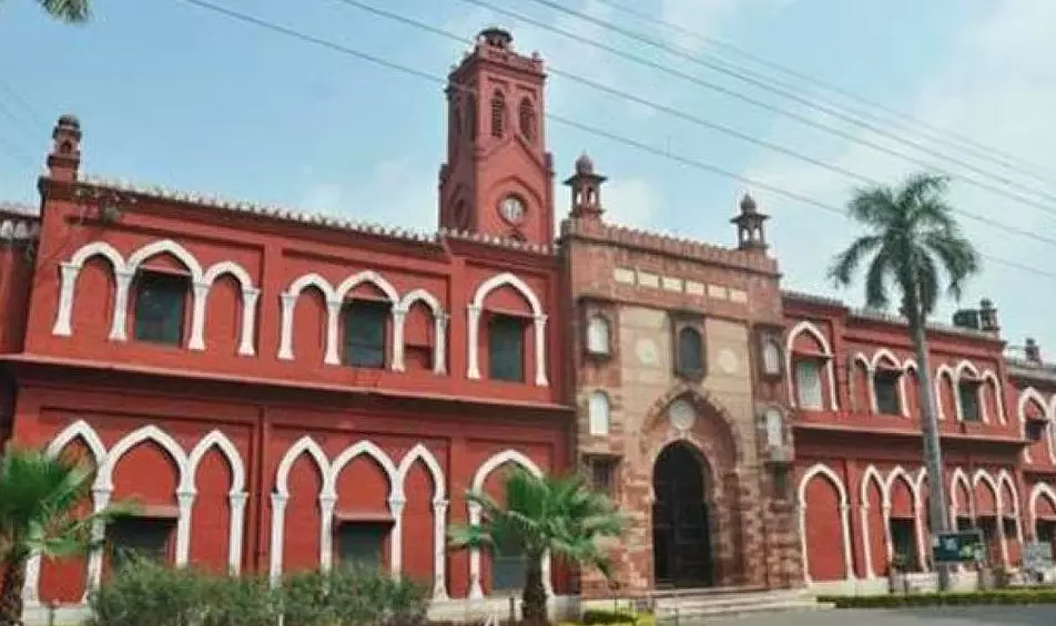 Tension At AMU As Students Block Hospital Shift Of Hunger-Striking Student Tension At AMU As Students Block Hospital Shift Of Hunger-Striking Student