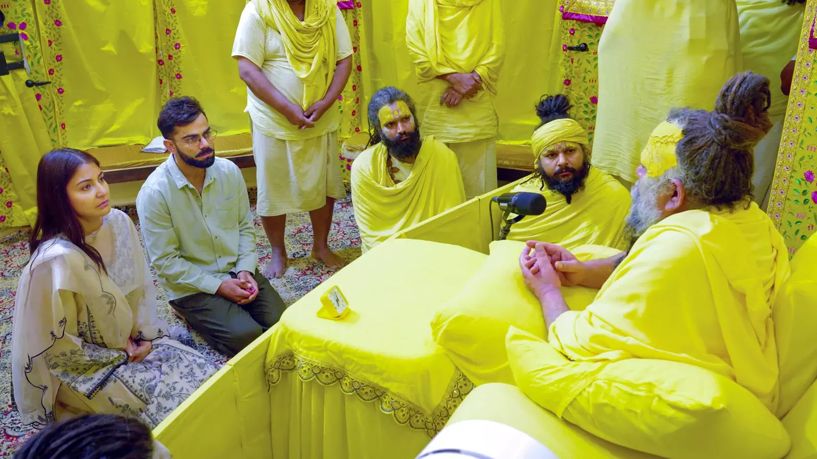 Kohli Denies Cricketer Took Money to Visit Premanands Ashram Kohli Denies Cricketer Took Money to Visit Premanands Ashram