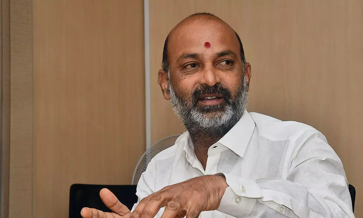 Congress First Party To Steal Votes, Seats, Alleges Bandi Sanjay Congress First Party To Steal Votes, Seats, Alleges Bandi Sanjay