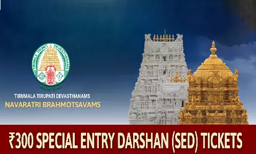 TTD To Release Rs 300 Special Entry Darshan Quota Tickets Today TTD To Release Rs 300 Special Entry Darshan Quota Tickets Today