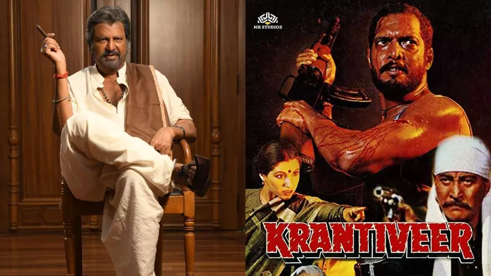 Mohan Babu Remade Nana Patekar’s Krantiveer in Telugu Mohan Babu Remade Nana Patekar’s Krantiveer in Telugu