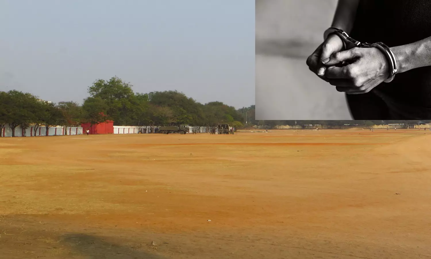 Man Posing As IAF Officer Arrested Near Secunderabad Parade Ground Man Posing As IAF Officer Arrested Near Secunderabad Parade Ground