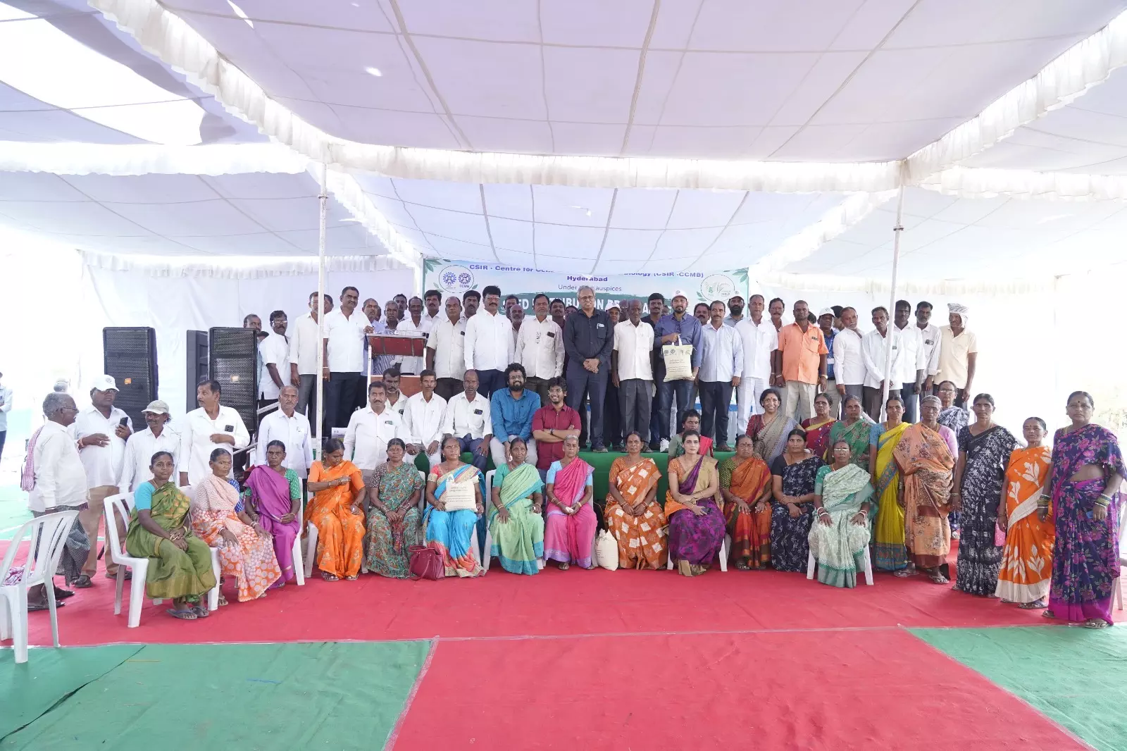 CCMB Distributes Climate-Resilient Rice Seeds To Farmers To Study Ability To Withstand Infections CCMB Distributes Climate-Resilient Rice Seeds To Farmers To Study Ability To Withstand Infections