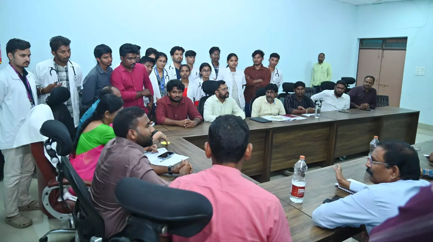 Jagtial Medical College Students Call Off Protest Jagtial Medical College Students Call Off Protest
