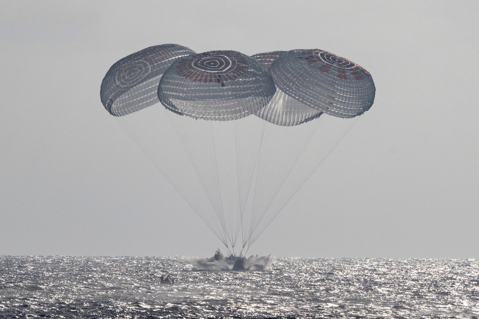 Four Astronauts Return to Earth After Eight Months Aboard ISS