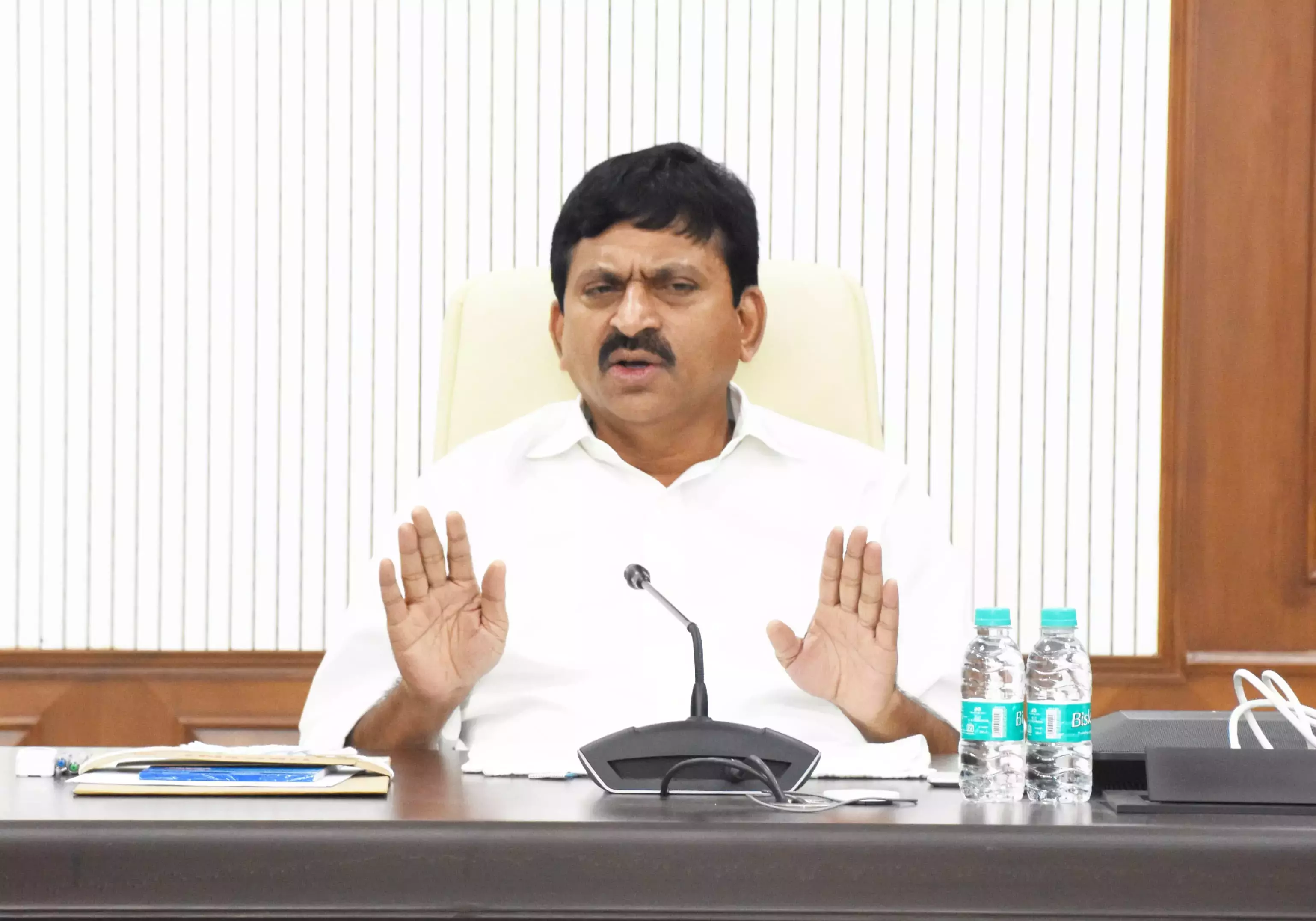 Ponguleti Asks Collectors To Regularise Land Within One Month Ponguleti Asks Collectors To Regularise Land Within One Month