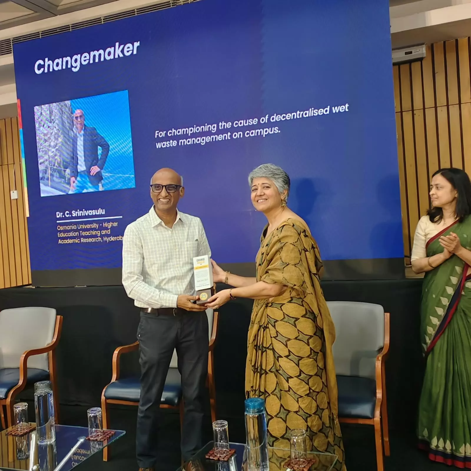 Telangana: Biogas Plant Earns OU Professor Recognition Telangana: Biogas Plant Earns OU Professor Recognition