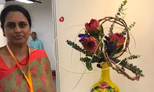 Ikebana Master Ho-Kiku Vineetha Alugaddala To Receive Consul Generals Commendation Award
