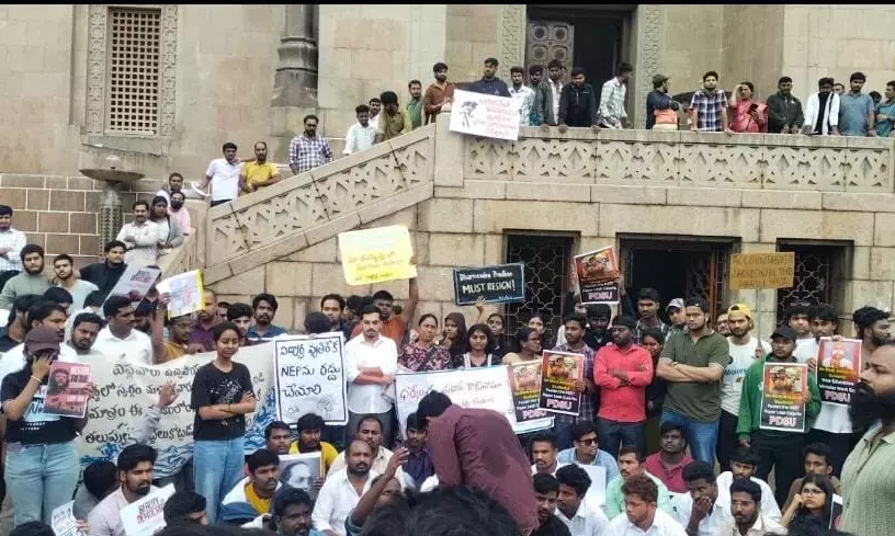 OU Students Plan Protest Against SIR OU Students Plan Protest Against SIR