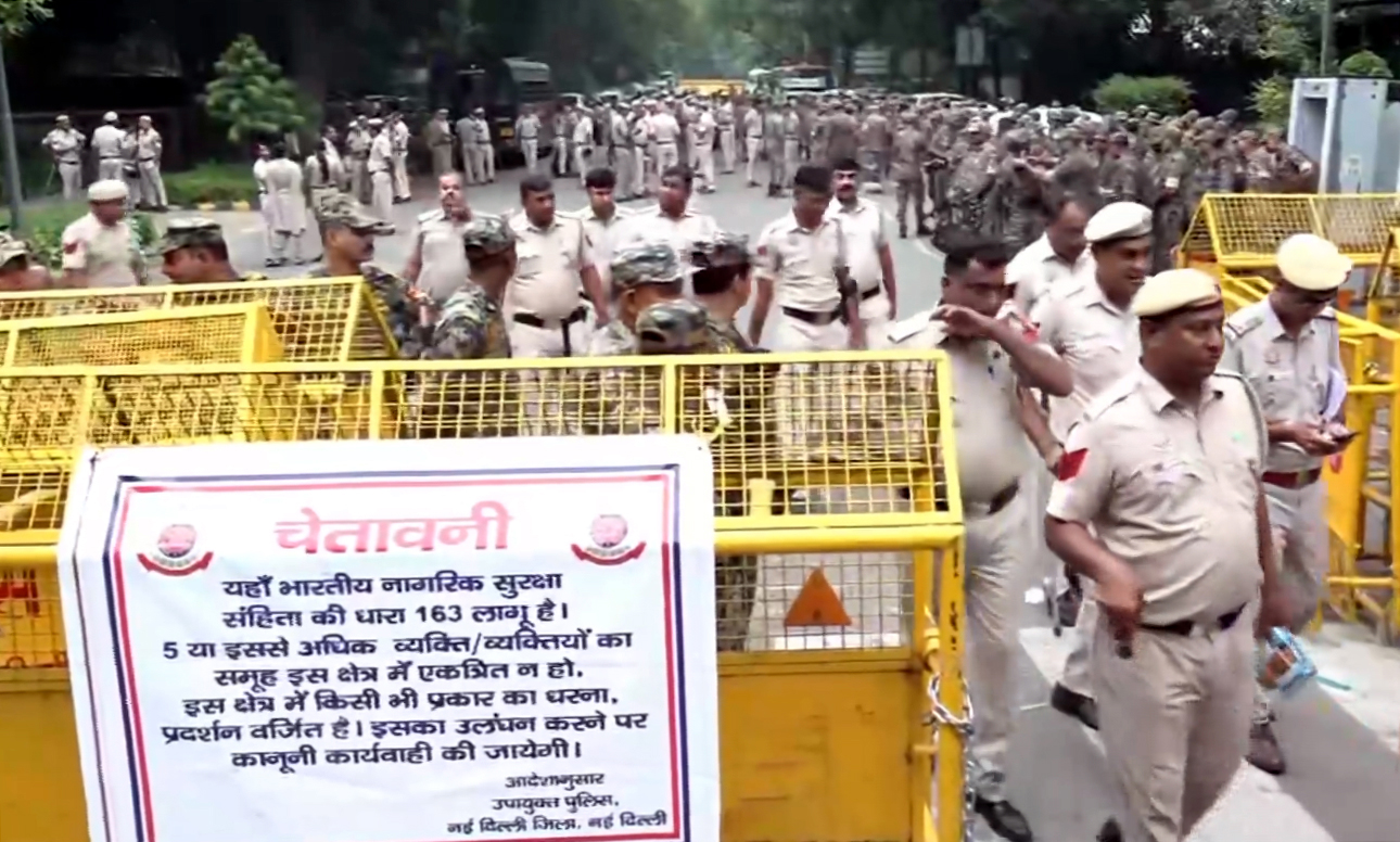 Delhi Streets Become Protest Sites as Jantar Mantar Is Sealed