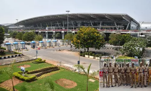Chennai Airport, Travel Routes Fortified For PM Modis Visit Chennai Airport, Travel Routes Fortified For PM Modis Visit