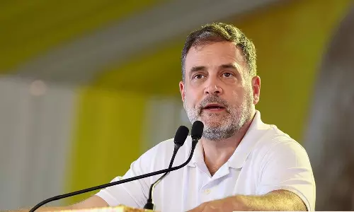 Rahul Gandhi Arrives In Chennai, To Meet CM Vijay Rahul Gandhi Arrives In Chennai, To Meet CM Vijay