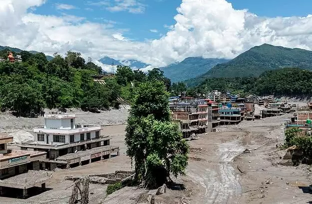 Nepal Hit by Fresh Flash Floods; Houses and Bridges Washed Away Nepal Hit by Fresh Flash Floods; Houses and Bridges Washed Away