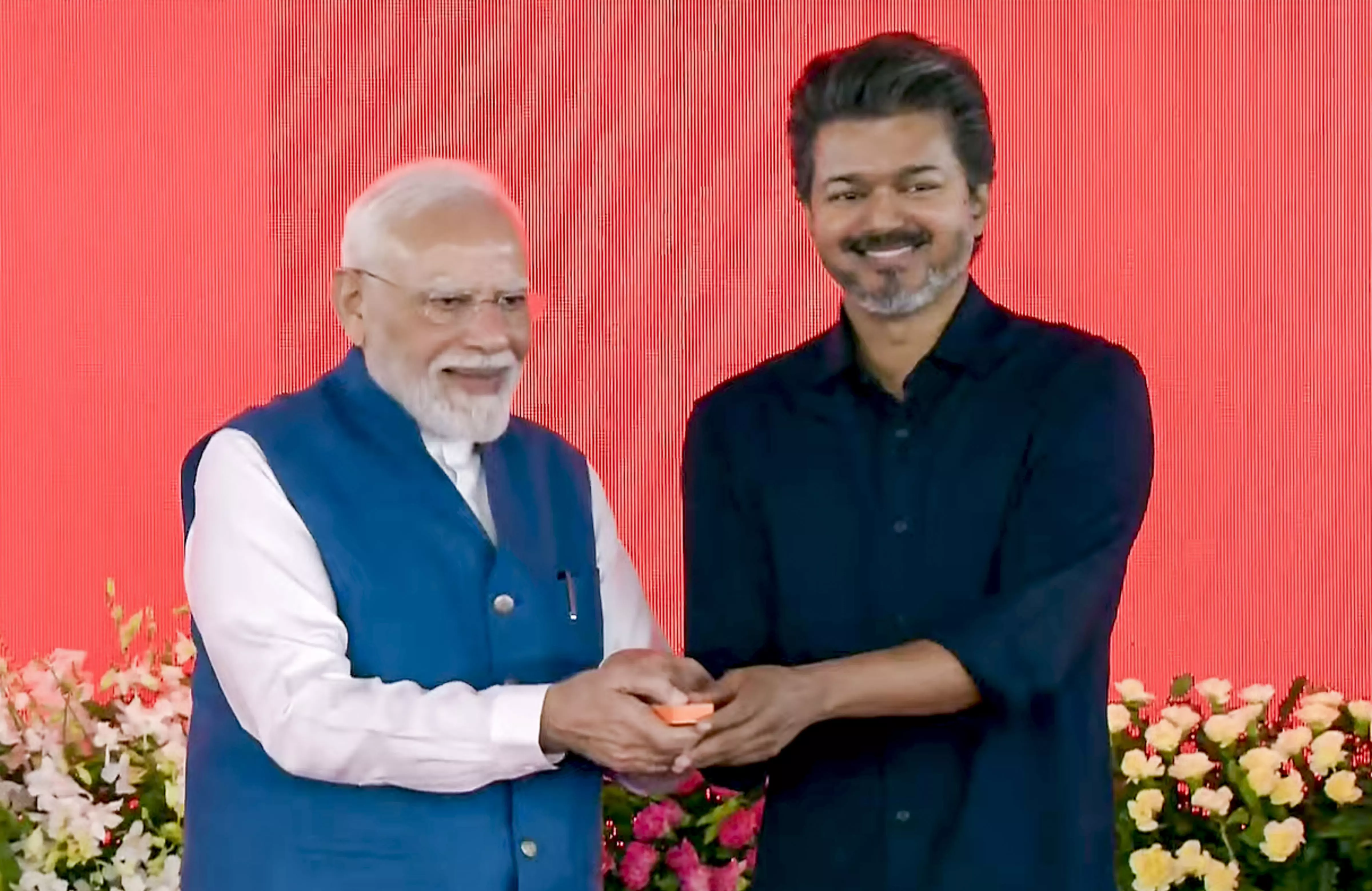 Development My Mantra, Says PM; Vijay Asks for Metro Rail Phase-3 Nod Development My Mantra, Says PM; Vijay Asks for Metro Rail Phase-3 Nod