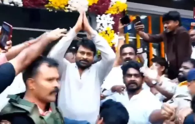 Chiranjeevi Lauds Roads, Health Care In Andhra Pradesh Chiranjeevi Lauds Roads, Health Care In Andhra Pradesh