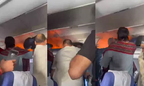 Chennai-Bound Indigo Flight Lands in Hyderabad After Mid-air Fire Scare