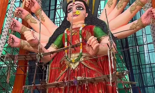 Navaratri Celebrations Begin Across Hyderabad Navaratri Celebrations Begin Across Hyderabad