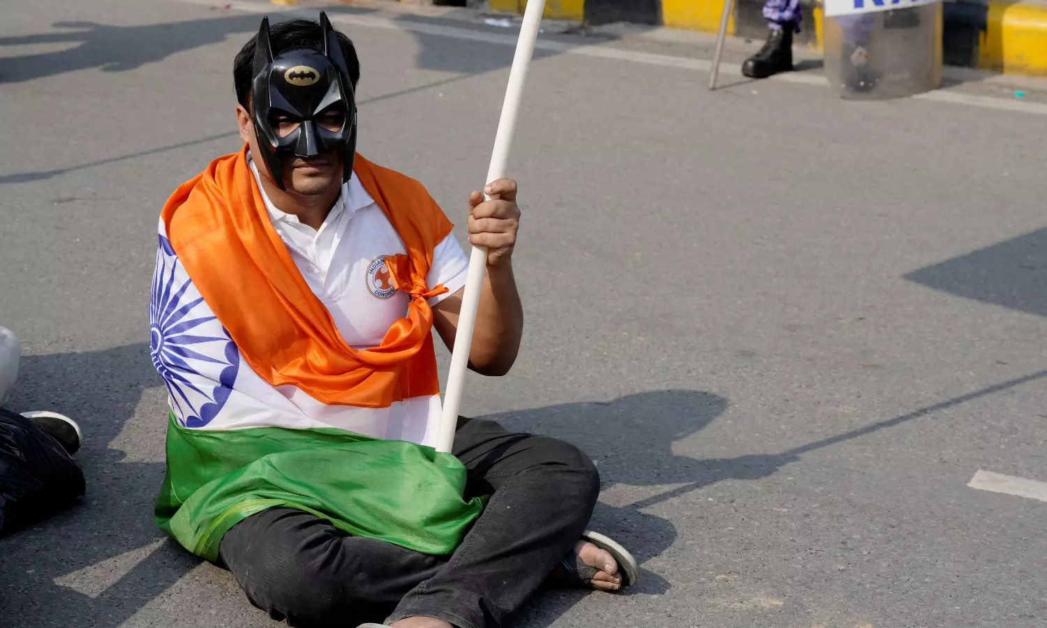 Batman Masks Go From Instagram Quip To Protest Prop At Rahul's March