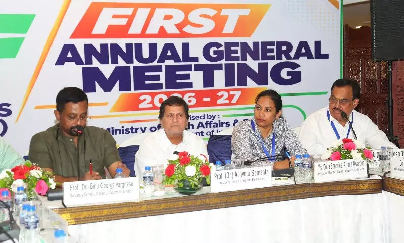 Achyuta Samanta Elected First President Of Indian UniSport Federation Achyuta Samanta Elected First President Of Indian UniSport Federation