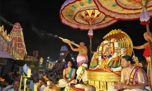 Navahnika Navaratri Brahmotsavams Begin At Tirumala