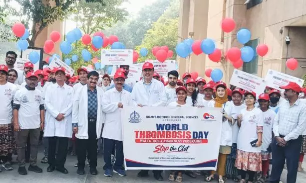 NIMS Organises Walkathon to Mark World Thrombosis Day NIMS Organises Walkathon to Mark World Thrombosis Day