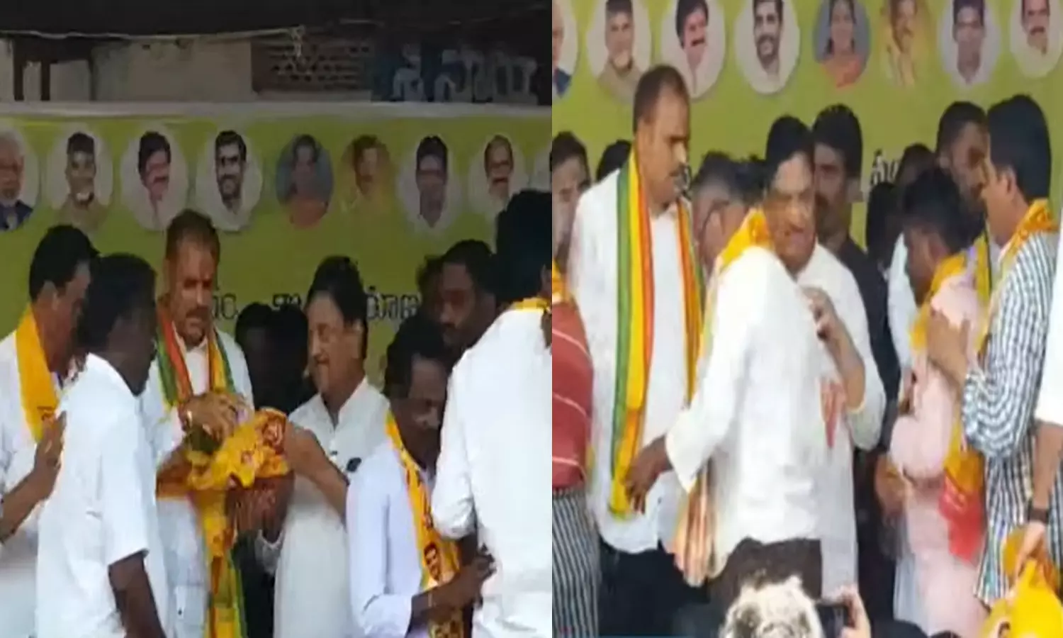 Vizianagaram: 3,500 YSRCP Cadre Join TDP Ahead Of Local Body Polls Vizianagaram: 3,500 YSRCP Cadre Join TDP Ahead Of Local Body Polls
