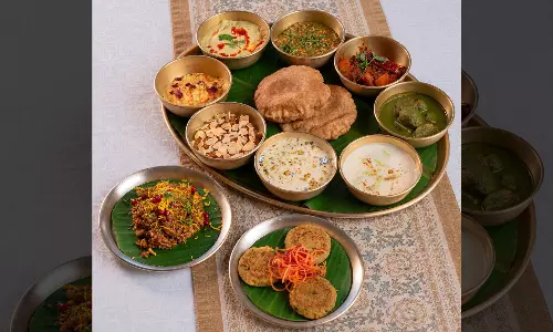 Navratri Thali Trident Hyderabad Stays True to Vrat Traditions Navratri Thali Trident Hyderabad Stays True to Vrat Traditions