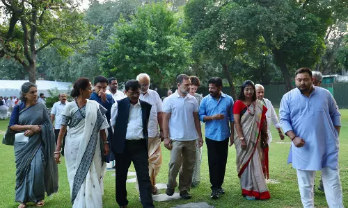 Rahul Says Fight on Till Democracy Is Restored