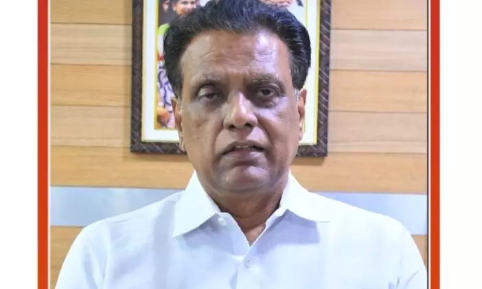 Telangana BJPs NV Subhash Slams Rahul Gandhi Over CEC Protest Telangana BJPs NV Subhash Slams Rahul Gandhi Over CEC Protest