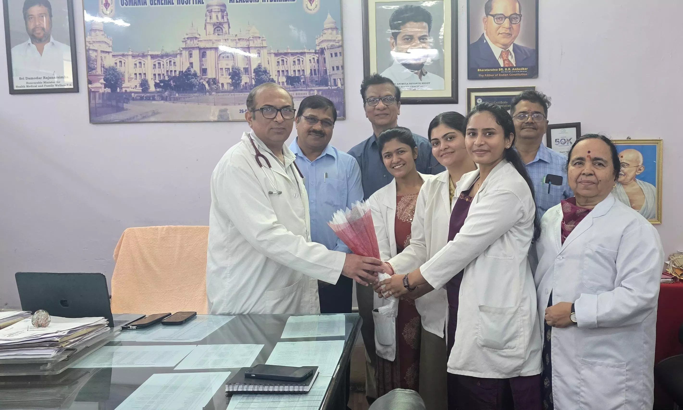 Osmania Medical College Student Tops KNRUHS PG Exam Osmania Medical College Student Tops KNRUHS PG Exam