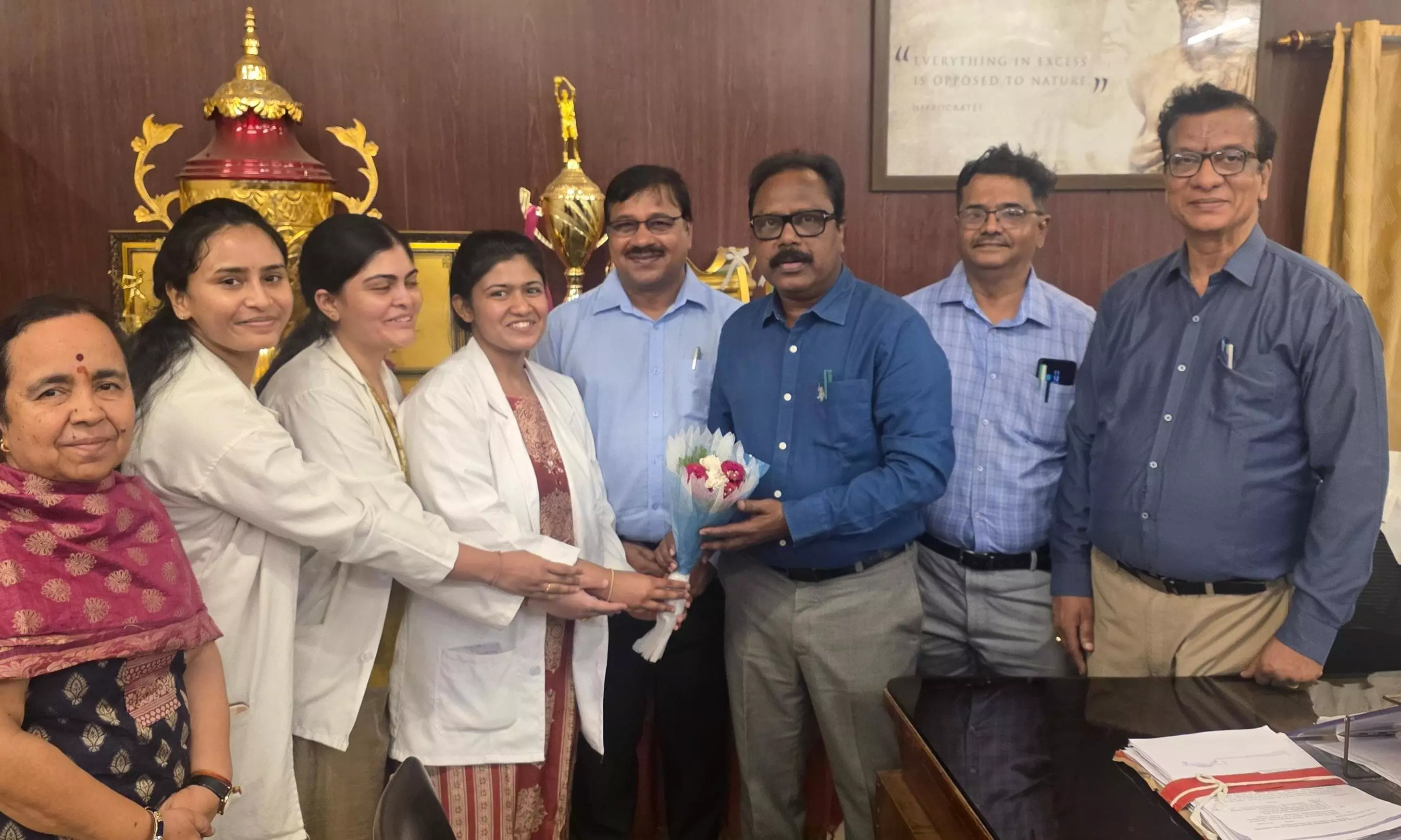 Osmania Medical College Student Tops KNRUHS PG Exam Osmania Medical College Student Tops KNRUHS PG Exam