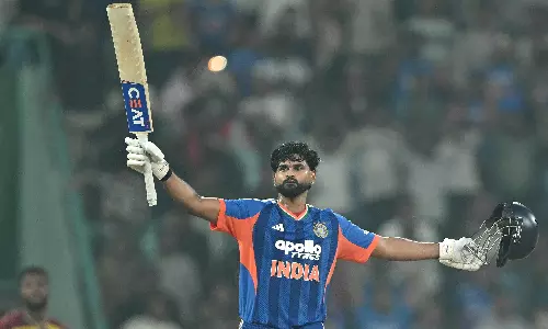 Shreyas Iyer Moves Up Three Places To Career-High 4th in ICC T20I Batting Rankings Shreyas Iyer Moves Up Three Places To Career-High 4th in ICC T20I Batting Rankings