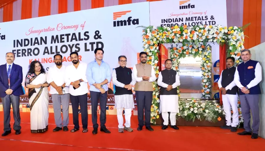 Odisha CM Inaugurates IMFA’s Kalinganagar Project Odisha CM Inaugurates IMFA’s Kalinganagar Project