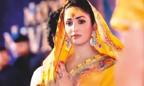 Yami Visits Ayodhya Ahead Of Film Release Yami Visits Ayodhya Ahead Of Film Release