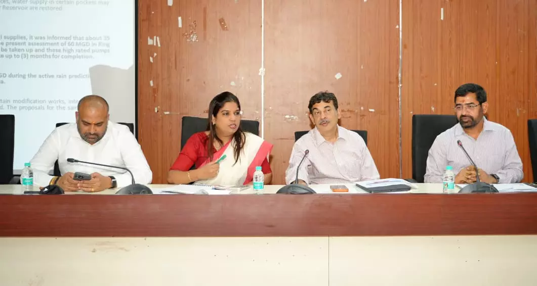 Jayesh Ranjan Asks Officials to Conserve Water, Electricity amid El Niño Threat Jayesh Ranjan Asks Officials to Conserve Water, Electricity amid El Niño Threat