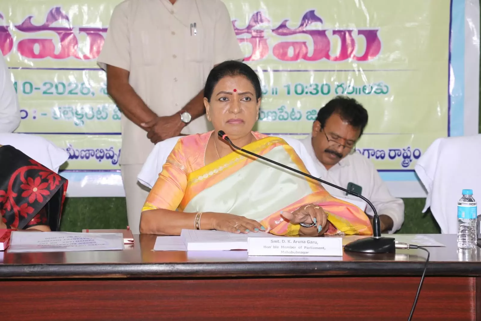 Cancel Dindi Project, Complete Pending Palamuru Irrigation Works, Asks DK Aruna Cancel Dindi Project, Complete Pending Palamuru Irrigation Works, Asks DK Aruna