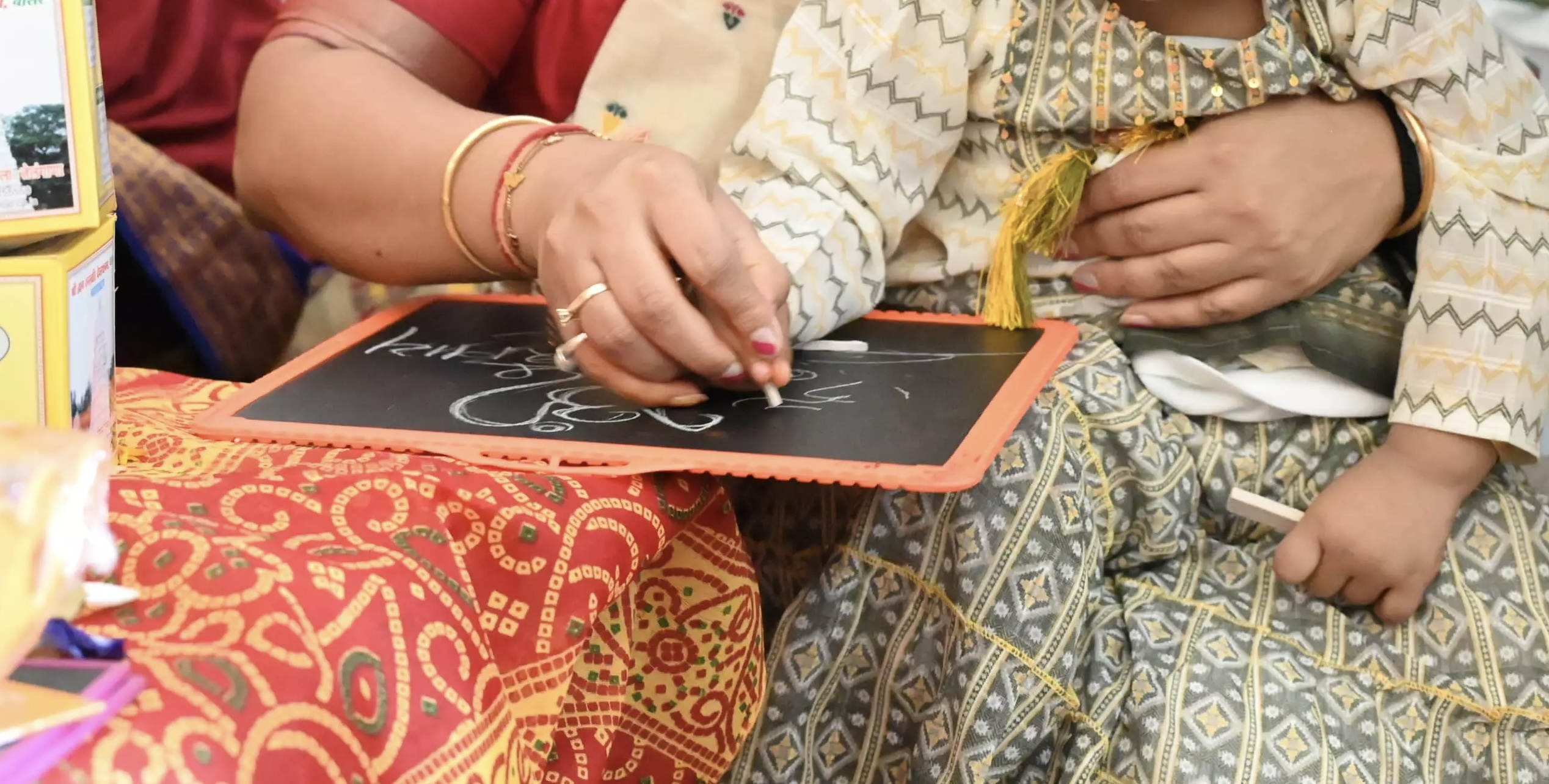 Large Number Of Children Undergo Aksharabhyasam At Basar Temple