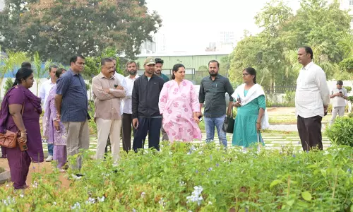 CMC Chief Inspects Parks and Ongoing Development Works in Kukatpally