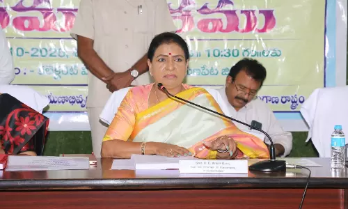 Cancel Dindi Project, Complete Pending Palamuru Irrigation Works, Asks DK Aruna Cancel Dindi Project, Complete Pending Palamuru Irrigation Works, Asks DK Aruna