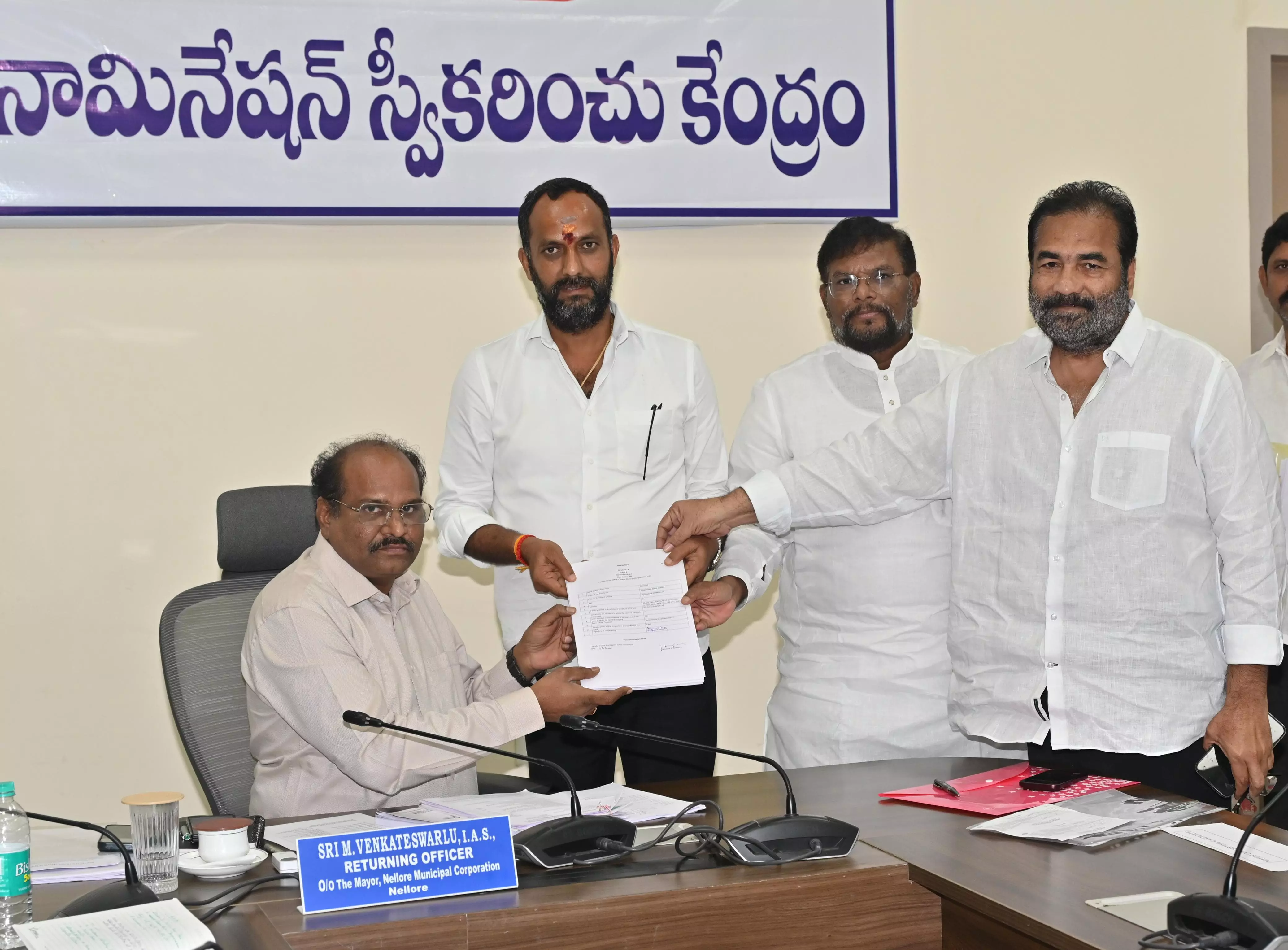 Kumar Raddy TD Fields BC Leader Roop Kumar Yadav For Nellore Mayor