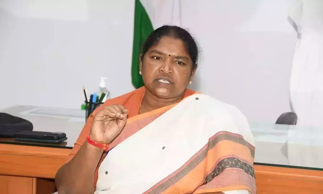 Steps Underway To Ensure Drinking Water Supply In Rural Areas: Seethakka Steps Underway To Ensure Drinking Water Supply In Rural Areas: Seethakka