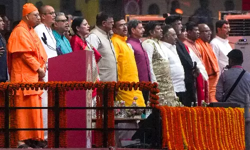 Bengal Durga Puja Mirrors Political Shift: BJP Rises as TMC Slides Bengal Durga Puja Mirrors Political Shift: BJP Rises as TMC Slides