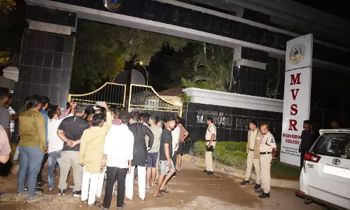 Deadly Collapse at MVSR Engineering College Dandiya Night Sparks Safety and Permission Row