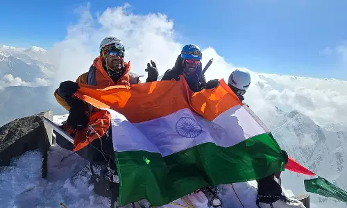 Bengal Team Scales 3 Peaks, Proposes Names of Hillary, Tenzing, Netaji Bengal Team Scales 3 Peaks, Proposes Names of Hillary, Tenzing, Netaji