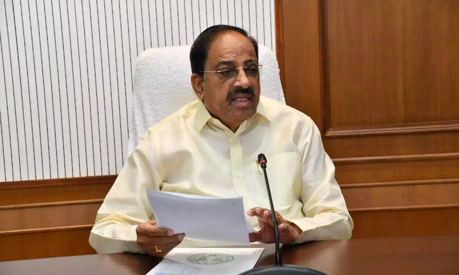 Conserving Water For Drinking Everyone’s Primary Responsibility: Tummala Conserving Water For Drinking Everyone’s Primary Responsibility: Tummala